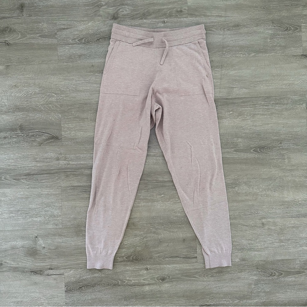 Victoria’s Secret Pink Jogger Lounge Pants Women’s Small Cozy Ribbed Waist